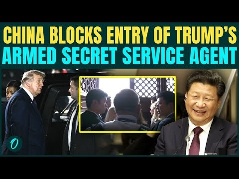 Xi HUMILIATES Trump Again? BLOCKS Entry Of GUNNED-UP U.S. Secret Service Agent In Beijing | WATCH