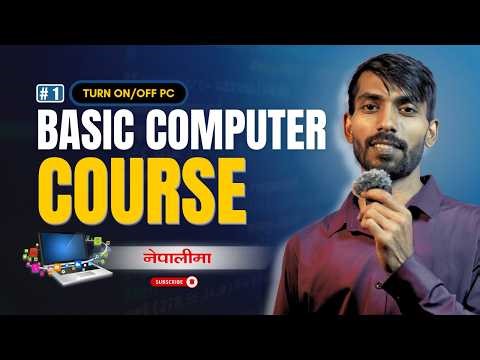 How to Turn On and Off a Computer Properly | Beginner Computer Basics