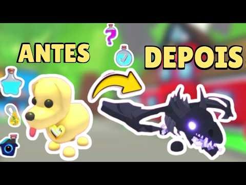 Get a free new potion that transforms any pet into a Shadow Bat Dragon and more! (Adopt Me Roblox)