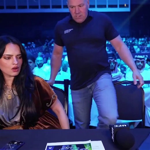 Dana White immediately gets triggered by Nina Drama’s chat.