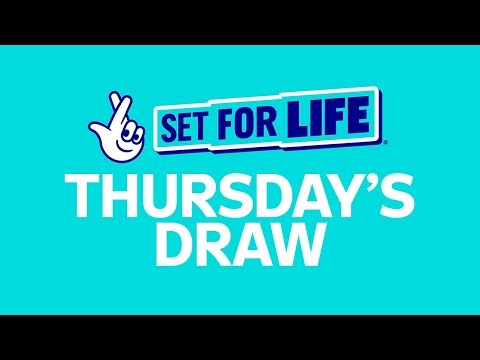 The National Lottery Set For Life draw results from Thursday 23 April 2026