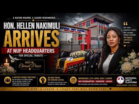 Happening Now: Late Hon Hellen Nakimuli at NUP Headqurters.