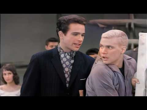 The Many Loves Of Dobie Gillis SEASON ONE Episode 9 Dobie Gillis Boy Actor COLORIZED 4K