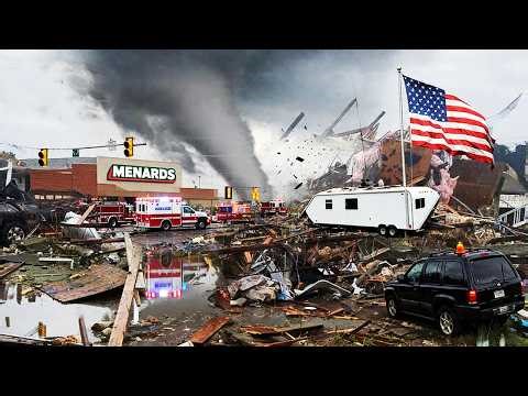 Massive Tornado Outbreak Hits Illinois, Minnesota & Wisconsin! 🌪️ Unleashes Widespread Destruction