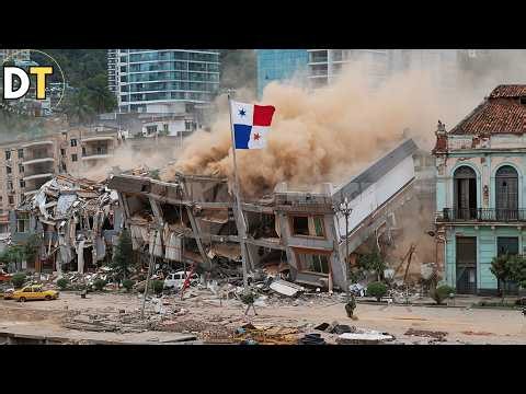 Powerful M7.7 Earthquake in Panama: Tsunami Warning Issued & Many Countries Shaken