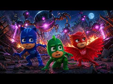 🎮 The Ultimate Boss Fight: Catboy, Gekko & Owlette vs Alien Spiders! 💥 | Funny PJ Masks Animation