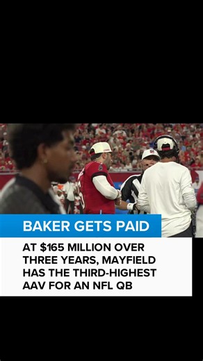 Baker Mayfield now the highest paid player in Bucs history