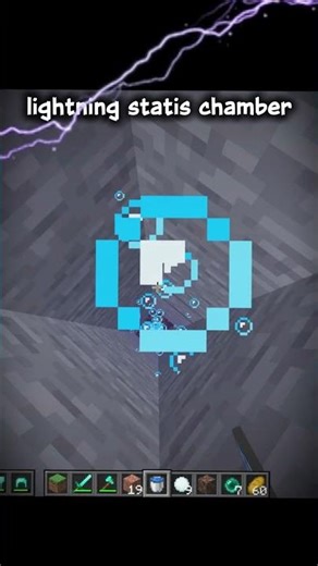INSANE Lightning Stasis Chamber Tutorial 😨 | Minecraft Command