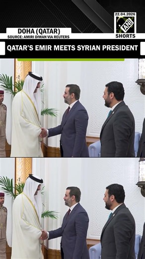 Qatar’s Emir holds talks with Syria’s President Al-Sharaa in Doha