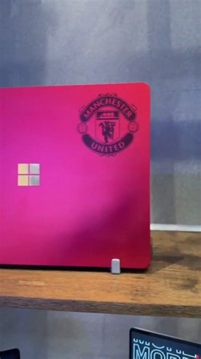 Check Out This Limited Edition Manchester United Microsoft Surface Laptop