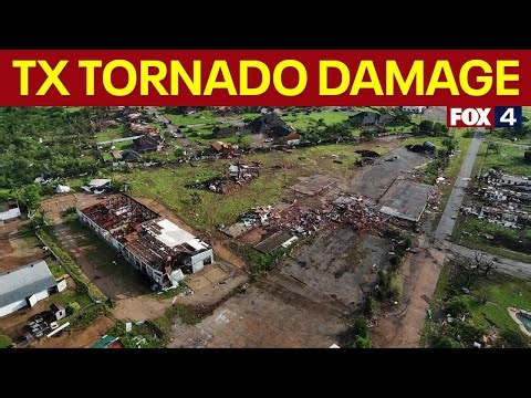 🔴LIVE: Mineral Wells tornado damage | FOX 4 News