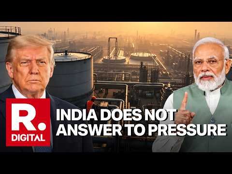 'We Do Not Operate Under Pressure': India Delivers Huge Snub To US Over Trump's 100% Tariff Threat