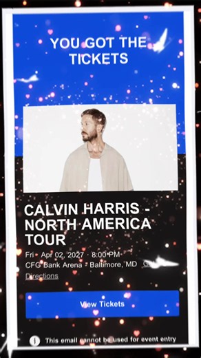 Calvin Harris Baltimore concert reaction — fan felt close to Baltimore