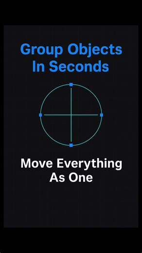 AutoCAD GROUP — Move Multiple Objects as One (Quick Tutorial)