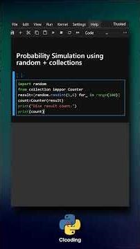Probability Simulation using random and collections