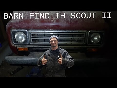 PROJECT SCOUT MY Barn Find 1978 IH Scout II