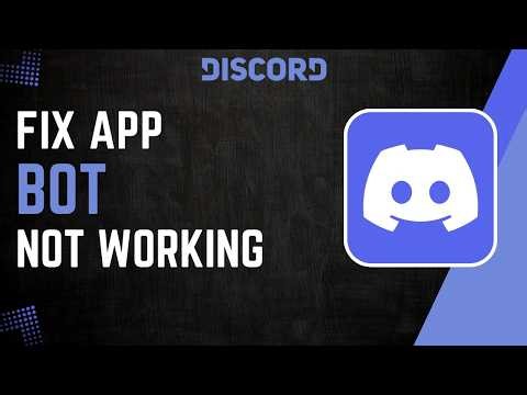 How To Fix Discord Bot Not Working 2026 !