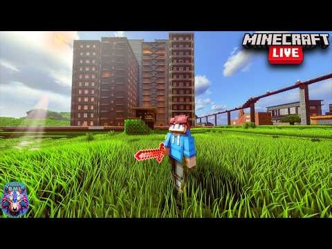 Ultra Realistic MINECRAFT LIVE STREAM With RAY TRACING – Ultimate 8K Textures