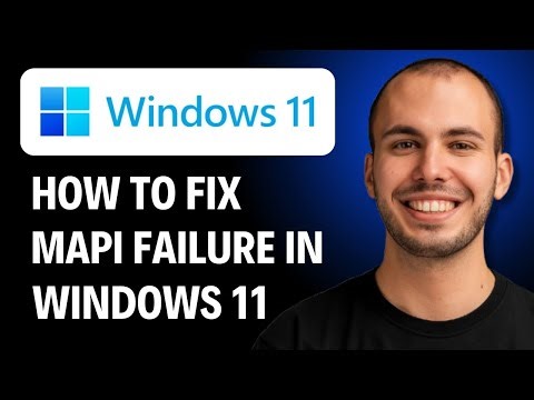 How to Fix Mapi Failure in Windows 11 [2026 GUIDE]