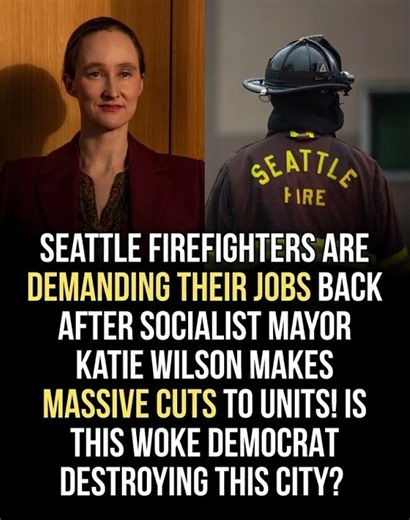 Seattle firefighters demand reinstatement after major cuts to fire units.