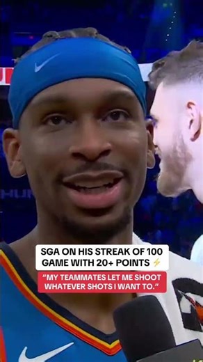 SGA has the trust of everyone at OKC ⚡️