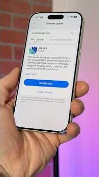 Apple has released the release candidate of iOS 26.5! Here’s what’s coming! ￼