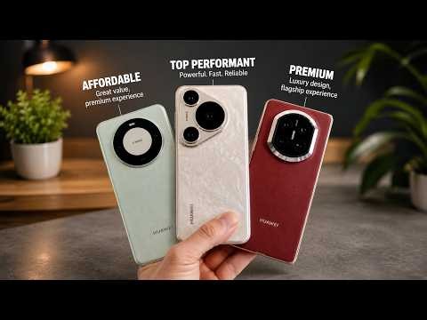 TOP 5 HUAWEI PHONES 2026 | FROM FLAGSHIP TO BEST VALUE