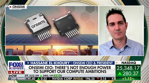 We solve the 'power problem' AI data centers are facing: Onsemi CEO