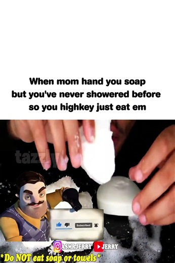 What else I'm I supposed to do with it? 🧼🧴