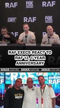 RAF execs REACT to RAF 12, 1-year anniversary of first wrestling event | MMA Fighting