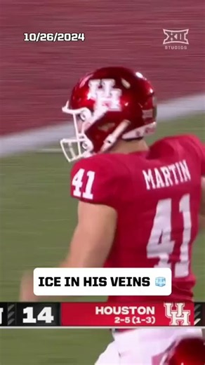 Jack Martin takes down Utah at the buzzer 🔥 @UHAthletics