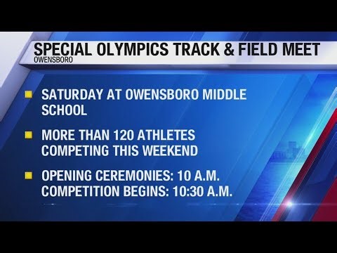 Young athletes going for gold at KY Special Olympics track and field meet