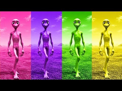 AlienPop Alien Dance 👽 Dame Tu Cosita | Green Alien Dance | Funny Speed Challenge 😂 1
