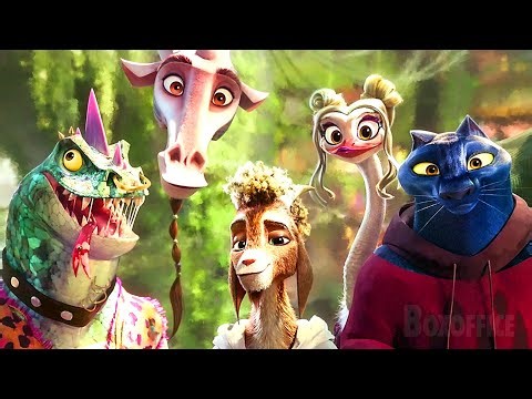 Crazy Animals & Basketball SUPERSTARS: The Funniest Scenes from GOAT 🌀 4K