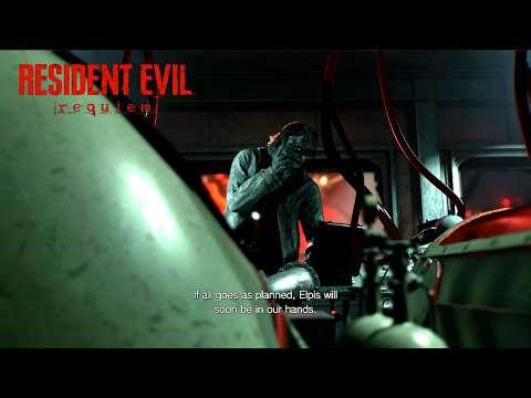 Grace Finds Victor in the Research Facility Lab in Resident Evil Requiem
