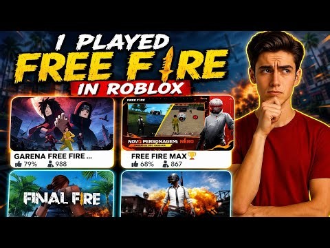 Found FREE FIRE Inside Roblox! 😱