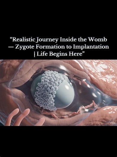 “Realistic Journey Inside the Womb — Zygote Formation to Implantation | Life Begins Here”#pregnancy #momsoftiktok #momlife #trending #video #usa #usa🇺🇸 #usa_tiktok #baby #life #fouryou #fyp #fouryoupage #video #viral #