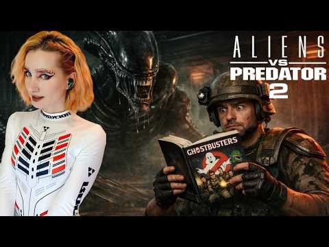 ХОРРОР БЕЗ УВАЖЕНИЯ К ИГРОКУ! ALIENS VS PREDATOR 2 #2
