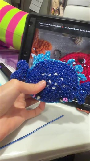 Loomigurumi Blue Crab Craft Tutorial