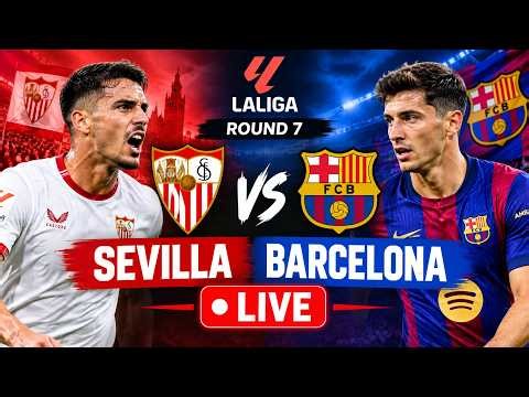 Sevilla vs Barcelona LaLiga Round 7 LIVE | Sevilla vs Barcelona LIVE Football Match Score