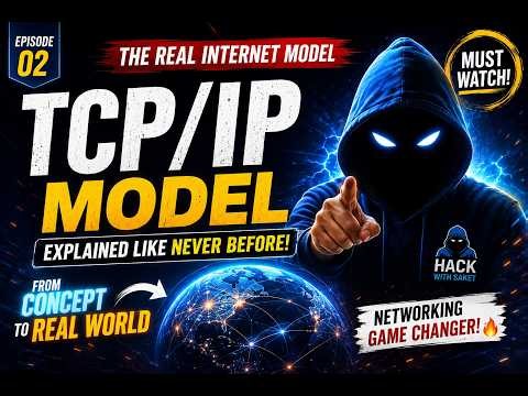 TCP/IP Model & Ports Explained | Networking Full Course #2