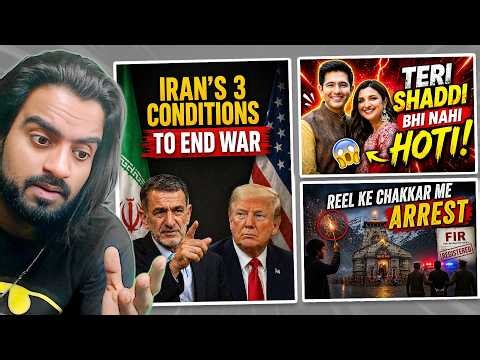 Iran Ready on 3 Conditions, AAP Remark on Raghav Marriage, Kedarnath Crowd Firecracker FIR Filed