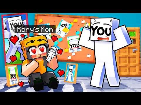 My MOM is OBSESSED with YOU in Minecraft..