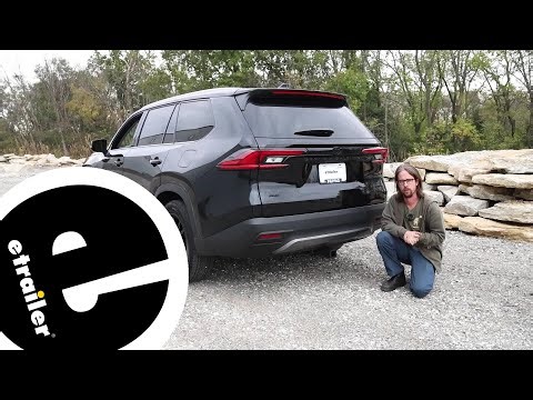 Easily Install Your etrailer Class III Trailer Hitch - 2025 Toyota Grand Highlander