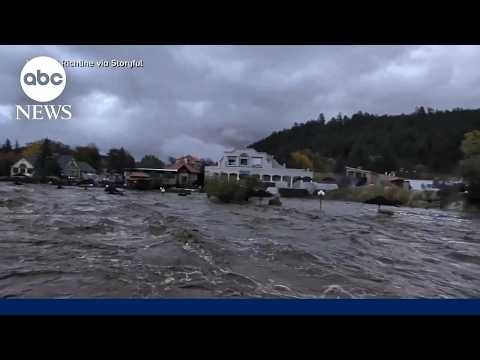 Days of rain trigger flooding across the Southwest