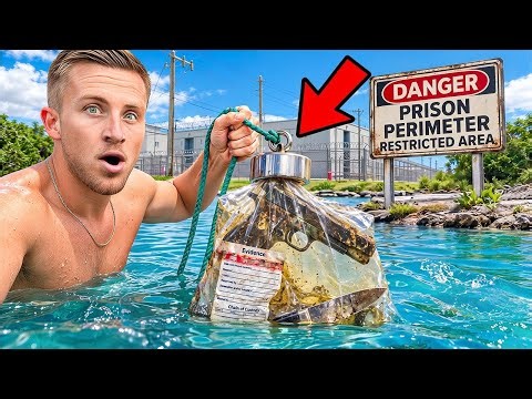 I Went Magnet Fishing Next To A Prison
