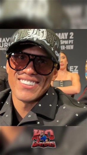 Black Air Force Ones are on David Benavidez for his bout vs Zurdo Ramirez this Cinco De Mayo