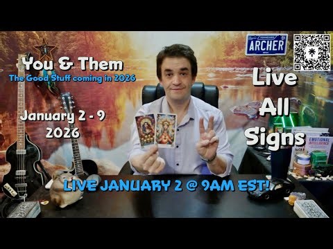 ALL SIGNS LOVE TAROT READING THE GOOD STUFF JANUARY 2 - 9 2026