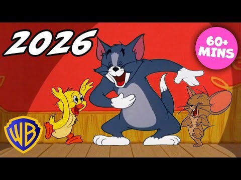 Laugh Your Way Into the New Year! 🥳 | Tom & Jerry MEGA COMPILATION | #KidsCartoons @wbkids​