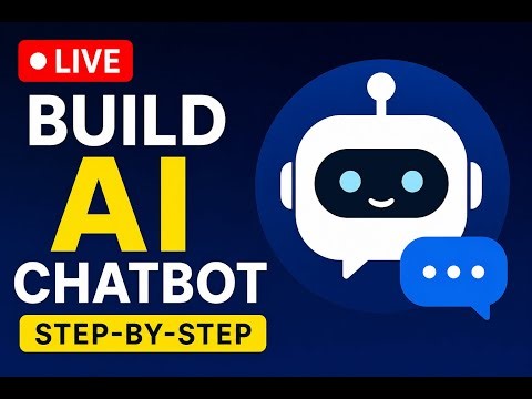 Build a Professional AI Chatbot from Scratch (Live Coding)